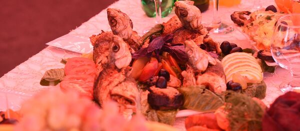 Рыбный фестиваль Эко фиш фест на берегу озера Севан - Sputnik Արմենիա