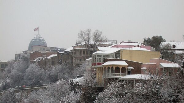 Старый Тбилиси зимой - Sputnik Արմենիա