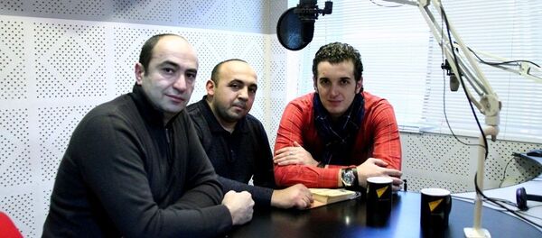 Արտեմ Խաչատուր, Սմբատ Խալաթյան և Կարեն Ավետիսյան - Sputnik Արմենիա