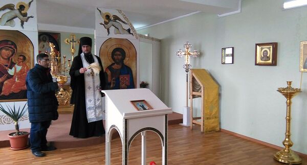 Освящение церкви Святой блаженной Матроны в Гюмри Освящение церкви Святой блаженной Матроны в Гюмри - Sputnik Արմենիա