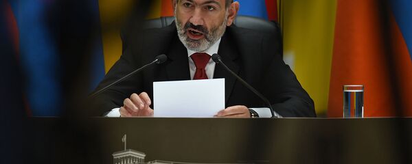 Пресс-конференция премьер-министра Никола Пашиняна (16 сентября 2019). Ванадзор Пресс-конференция премьер-министра Никола Пашиняна (16 сентября 2019). Ванадзор - Sputnik Արմենիա