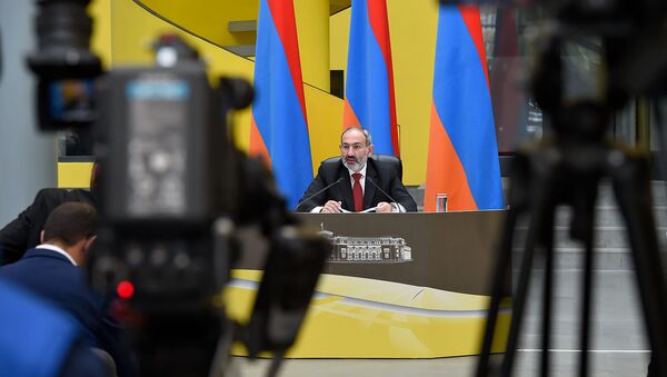 Пресс-конференция премьер-министра Никола Пашиняна (16 сентября 2019). Ванадзор - Sputnik Արմենիա