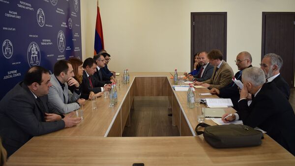 Высший судебный совет Армении принял делегацию Венецианской комиссии (16 сентября 2019). Еревaн - Sputnik Արմենիա