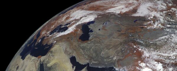 Снимок Земли со спутников «Электро-Л» Снимок Земли со спутников «Электро-Л» - Sputnik Армения