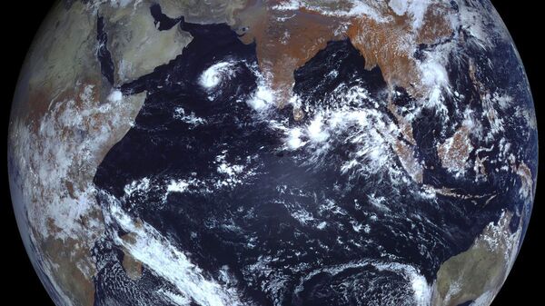 Снимок Земли со спутников «Электро-Л» - Sputnik Արմենիա