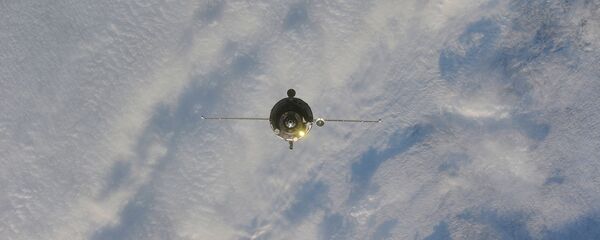 Космический корабль в период экспедиции МКС-58/59 Космический корабль в период экспедиции МКС-58/59 - Sputnik Արմենիա