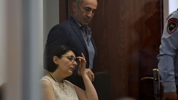 Роберт Кочарян перед началом судебного заседания по делу 1 марта (17 сентября 2019). Еревaн - Sputnik Армения