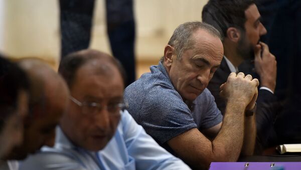 Роберт Кочарян во время судебного заседания по делу 1 марта (17 сентября 2019). Еревaн - Sputnik Армения