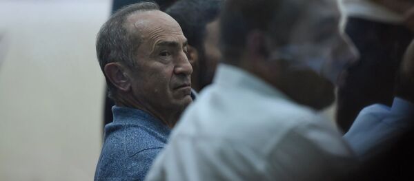Роберт Кочарян во время судебного заседания по делу 1 марта (17 сентября 2019). Еревaн - Sputnik Армения