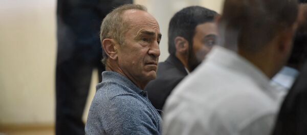 Роберт Кочарян во время судебного заседания по делу 1 марта (17 сентября 2019). Еревaн - Sputnik Արմենիա