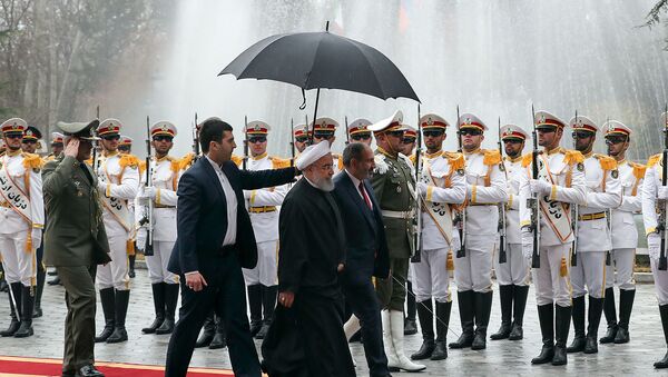 Официальный визит премьер-министра Армении Никола Пашиняна в Иран (27 февраля 2019). Тегеран - Sputnik Արմենիա