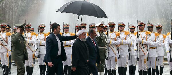 Официальный визит премьер-министра Армении Никола Пашиняна в Иран (27 февраля 2019). Тегеран - Sputnik Армения