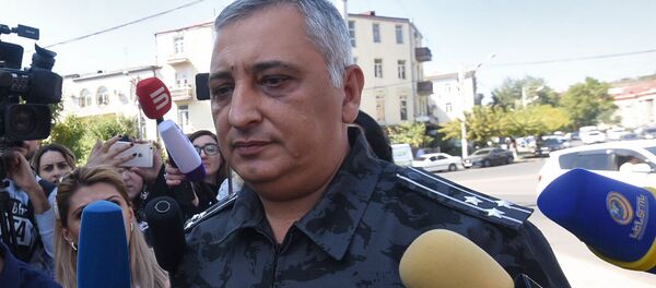 Пресс-секретарь полиции Ашот Агаронян ответил на вопросы журналистов (18 сентября 2019). Еревaн - Sputnik Армения