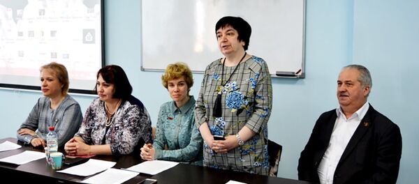 Елена Хачикян на научно-практической конференции «Цифровые технологии в образовательном пространстве» (23 апреля 2019). Калуга - Sputnik Армения