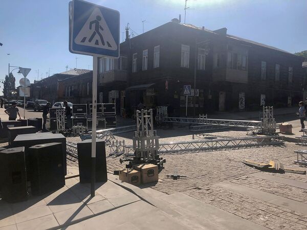 «Գուկաս Գյումրի, դուսը չես մնա». ինչպես է հայրաքաղաքը պատրաստվում տոնին. լուսանկարներ - Sputnik Արմենիա