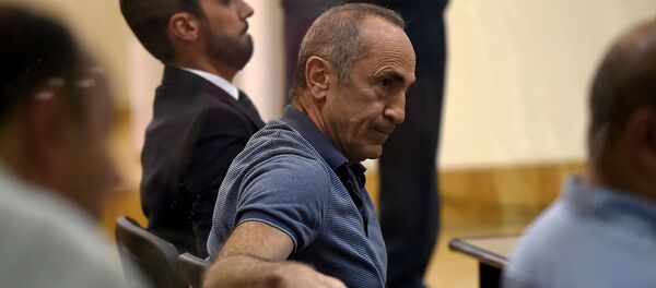 Роберт Кочарян на судебном заседании (20 сентября 2019). Еревaн - Sputnik Արմենիա