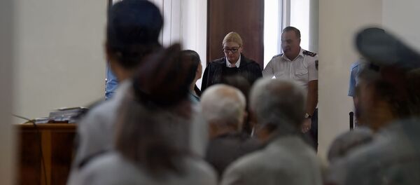 Судья Анна Данибекян прибывает на судебном заседании (20 сентября 2019). Еревaн - Sputnik Արմենիա