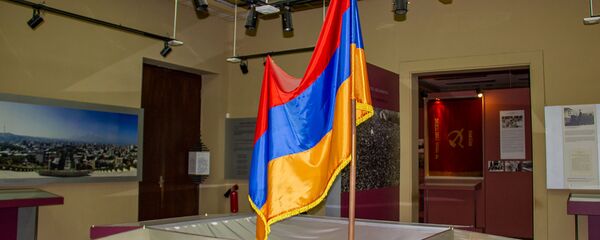 Выставочный зал новой и новейшей истории Армении в музее истории Выставочный зал новой и новейшей истории Армении в музее истории - Sputnik Армения