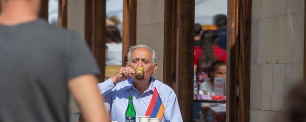 Праздничные гулянья в День Независимости Армении (21 сентября 2019). Гюмри - Sputnik Армения