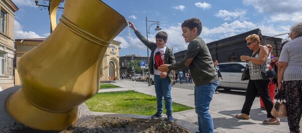 Праздничные гулянья в День Независимости Армении (21 сентября 2019). Гюмри - Sputnik Արմենիա