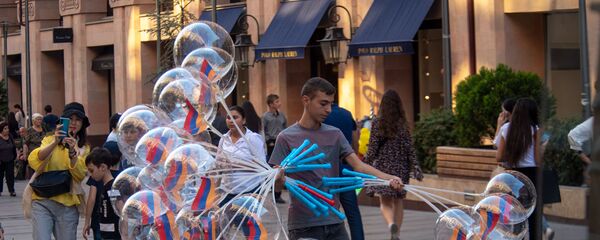 Праздничные гулянья в День Независимости Армении (21 сентября 2019). Ереван Праздничные гулянья в День Независимости Армении (21 сентября 2019). Ереван - Sputnik Արմենիա