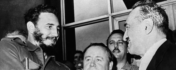 Анастас Микоян и Фидель Кастро Анастас Микоян и Фидель Кастро - Sputnik Արմենիա