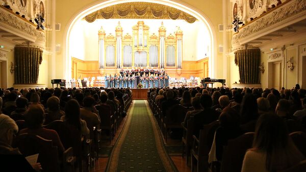 Праздничный концерт в честь 150-летия Комитаса (21 сентября 2019). Москва - Sputnik Արմենիա