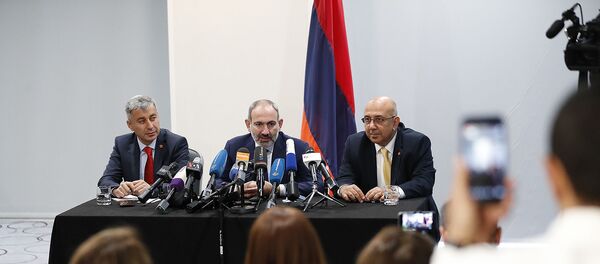 Пресс-конференция премьер-министра Никола Пашиняна (22 сентября 2019). Лос-Анджелес - Sputnik Армения