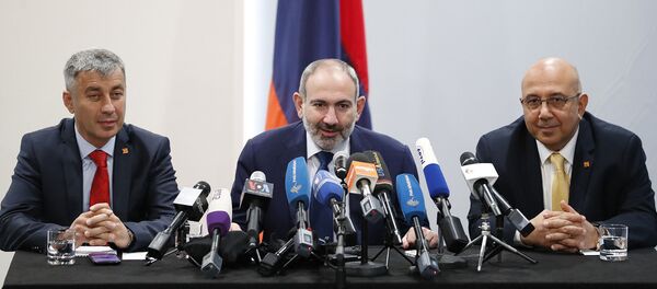 Пресс-конференция премьер-министра Никола Пашиняна (22 сентября 2019). Лос-Анджелес - Sputnik Արմենիա