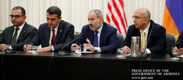Премьер-министр Никол Пашинян встретился с представителями армянской диаспоры Калифорнии (22 сентября 2019). Лос-Анджелес - Sputnik Армения