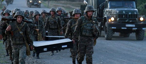Военные учения Армии Обороны Карабаха - Sputnik Армения