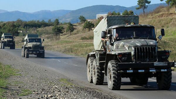 Военные учения Армии Обороны Карабаха - Sputnik Արմենիա