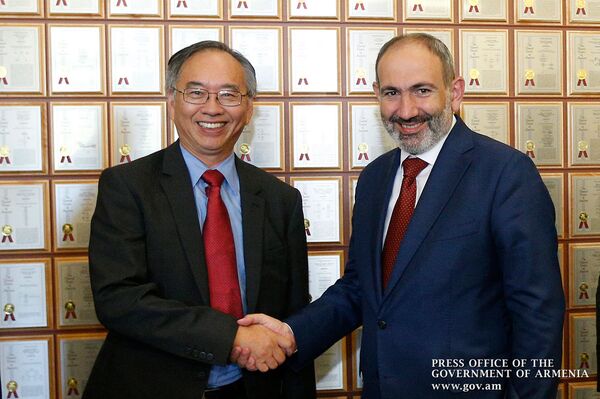 «Սինոփսիսը» մտադիր է ՀՀ–ում ընդլայնել գործունեությունը. վարչապետը Սիլիկոնյան հովտում է «Սինոփսիսը» մտադիր է ՀՀ–ում ընդլայնել գործունեությունը. վարչապետը Սիլիկոնյան հովտում է - Sputnik Արմենիա