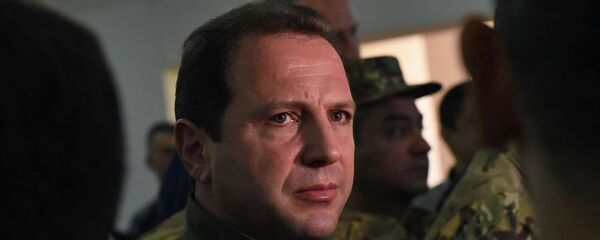 Министр обороны Давид Тоноян во время учения по мобилизации (24 сентября 2019). Абовян - Sputnik Արմենիա