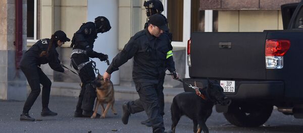 Антитеррористические учения государств-членов СНГ Арарат-Антитеррор-2019 (25 сентября 2019). Еревaн Антитеррористические учения государств-членов СНГ Арарат-Антитеррор-2019 (25 сентября 2019). Еревaн - Sputnik Армения