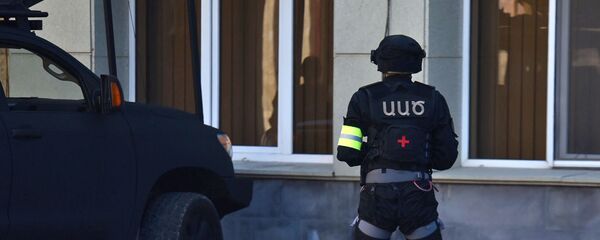 Антитеррористические учения государств-членов СНГ Арарат-Антитеррор-2019 (25 сентября 2019). Еревaн - Sputnik Армения