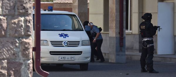 Антитеррористические учения государств-членов СНГ Арарат-Антитеррор-2019 (25 сентября 2019). Еревaн - Sputnik Армения