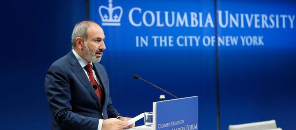 Выступление премьер-министра Никола Пашиняна в Колумбийском университете (25 сентября 2019). Нью-Йорк - Sputnik Արմենիա