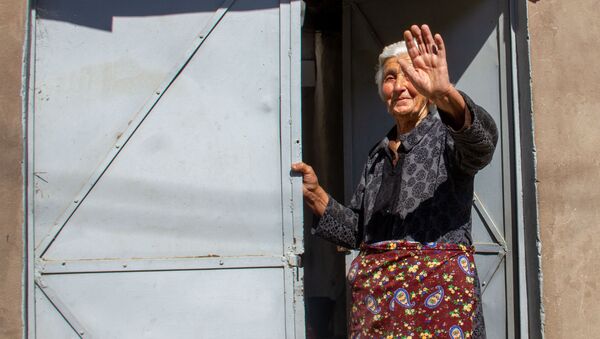 Жительница села Личк Сюникской области Армении бабушка Оля - Sputnik Արմենիա