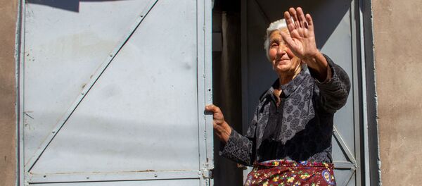 Жительница села Личк Сюникской области Армении бабушка Оля - Sputnik Արմենիա