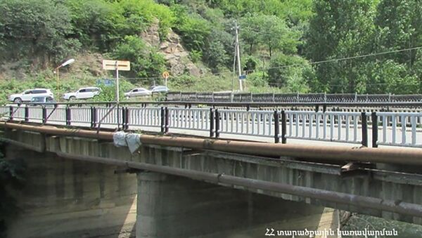 Мост через реку Дебед в городе Алаверди - Sputnik Արմենիա