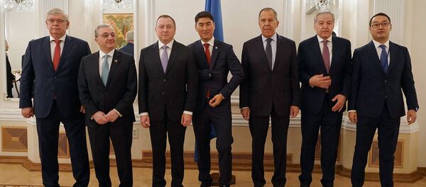 Встреча Министров иностранных дел стран-членов ОДКБ в рамках 74-й сессии Генеральной Ассамблеи ООН (27 сентября 2019). Нью-Йорк - Sputnik Արմենիա