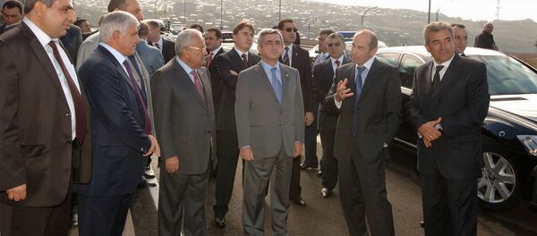 Торжественная церемония открытия проспекта Сараланджи (29 сентября 2008). Еревaн Торжественная церемония открытия проспекта Сараланджи (29 сентября 2008). Еревaн - Sputnik Արմենիա