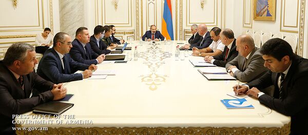 Совещание во главе с премьер-министром Николом Пашиняном по вопросам антикоррупционной стратегии (28 сентября 2019). Еревaн - Sputnik Արմենիա