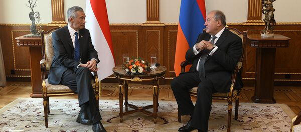 Президент Армен Саркисян принял премьер-министра Сингапура Ли Сянлуна Президент Армен Саркисян принял премьер-министра Сингапура Ли Сянлуна - Sputnik Արմենիա