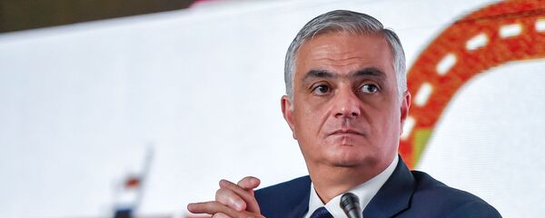 Мгер Григорян на Международном форуме Транзитный потенциал Евразийского континента (30 сентября 2019). Еревaн - Sputnik Армения