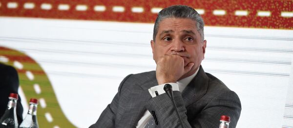 Тигран Саркисян на Международном форуме Транзитный потенциал Евразийского континента (30 сентября 2019). Еревaн - Sputnik Армения