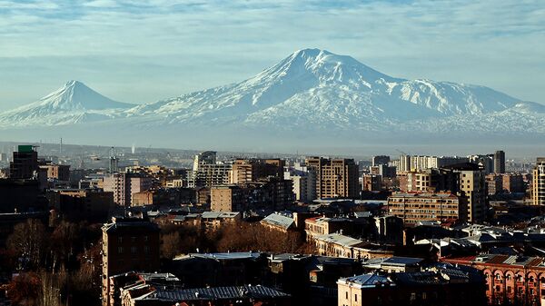 Гора Арарат. Ереван, Армения - Sputnik Արմենիա