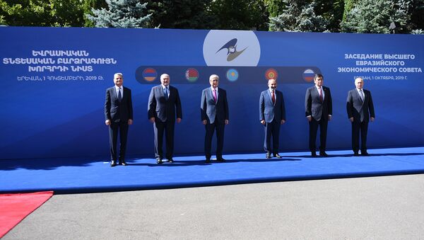 Заседание Высшего Евразийского Экономического Совета (1 октября 2019) Еревaн - Sputnik Армения