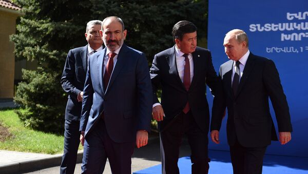 Заседание Высшего Евразийского Экономического Совета (1 октября 2019) Еревaн - Sputnik Армения